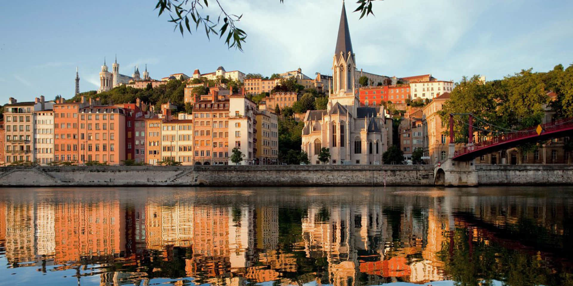 Les rues pavées du Vieux Lyon